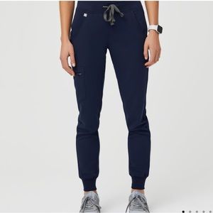 Figs Navy scrub jogger pant